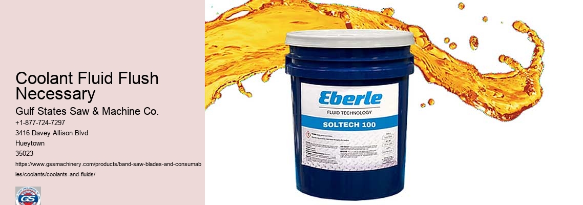 Coolant Fluid Sds