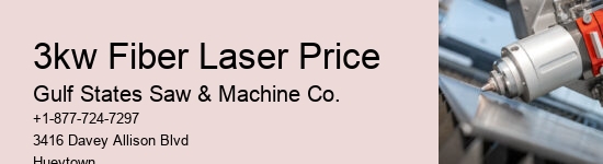 3kw Fiber Laser Price